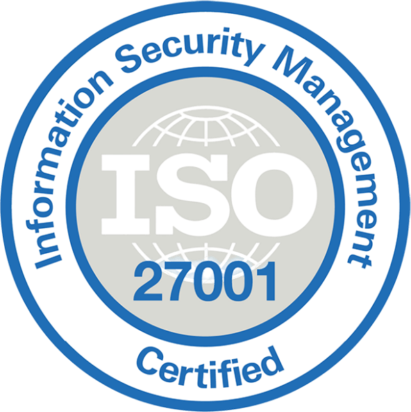 ISO 27001 certified