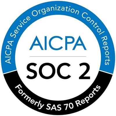 SOC 2 Type II certified
