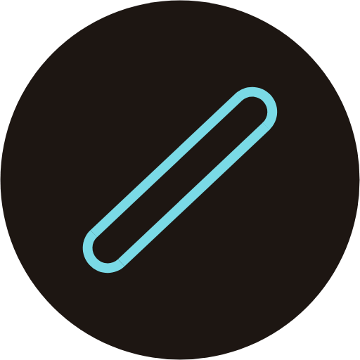 Zenrows app icon, teal mark on warm dark
