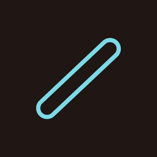 Zenrows square app icon, teal mark on warm dark